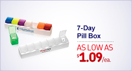 Promotional 7-Day Custom Pill Box