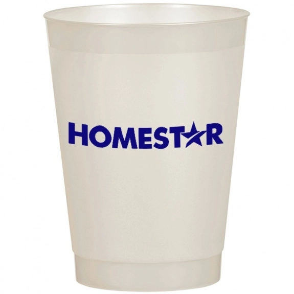 Frosted Flexible Printed Stadium Cups - 10 oz.