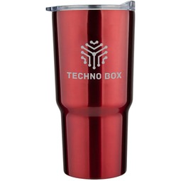 Red - Laser Engraved Insulated Custom Tapered Tumbler - 30 oz.