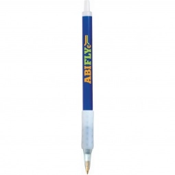 Custom BIC Clic Stic Ice Promotional Pen with Rubber Grip