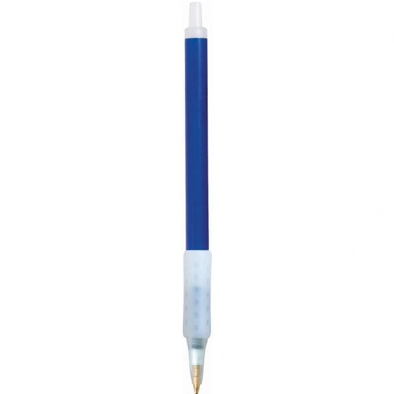 Royal Ice BIC Clic Stic Ice Promotional Pen w/ Rubber Grip