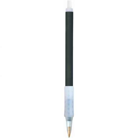 Black Ice BIC Clic Stic Ice Promotional Pen w/ Rubber Grip