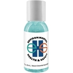 Promotional Color Tinted Promotional Sanitizer - 1 oz. with Logo