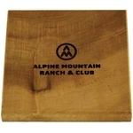 Promotional Reclaimed Wood Promotional Coasters with Logo
