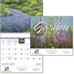 Promotional Garden Walk - 13 Month Appointment Custom Calendar with Logo