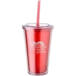 Promotional Honeycomb Cup Custom Logo Tumbler - 16 oz. with Logo