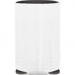 White - Collapsible Logo Can Cooler by Koozie