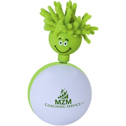 Lime Green - Shaggy Twirlerz Mini Custom Screen Cleaner