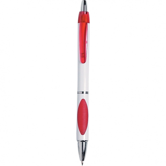 White/Red Sassy Promotional Pen