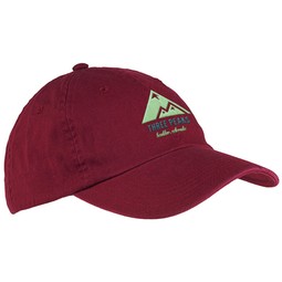Maroon - Big Accessories 6-Panel Twill Low Profile Promotional Cap