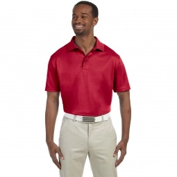 Model Image - Harriton Polytech Custom Polo Shirt