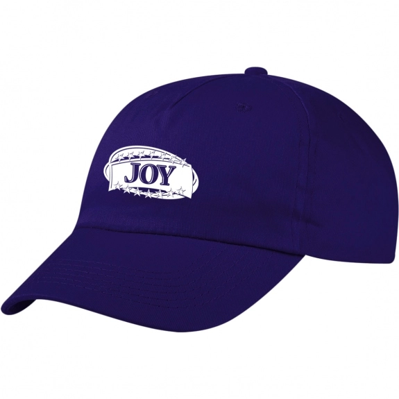 Royal Blue - 5-Panel Unstructured Pre-Curved Custom Cap