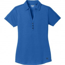 Electric Blue OGIO Onyx Pique Custom Polo Shirts 