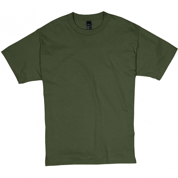 Fatigue green Hanes Beefy-T Custom T-Shirt - Colors