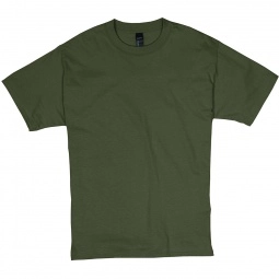 Fatigue green Hanes Beefy-T Custom T-Shirt - Colors