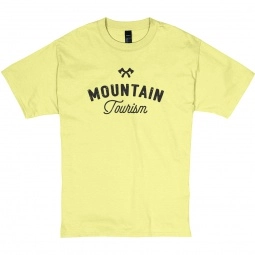 Yellow Hanes Beefy-T Custom T-Shirt - Colors