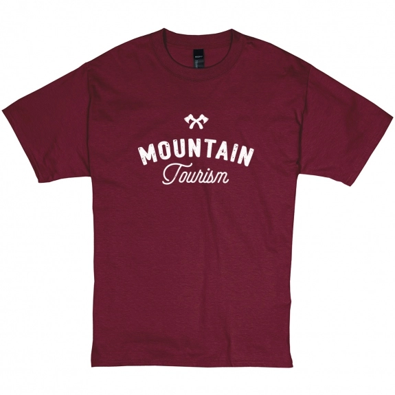 Cardinal Hanes Beefy-T Custom T-Shirt - Colors