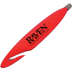 Red - Promotional Letter Opener w/ Staple Remover