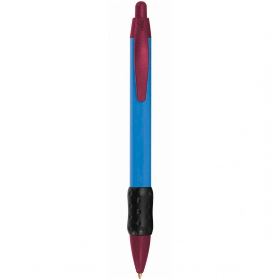 Blue BIC WideBody Grip Retractable Ballpoint Imprinted Pen