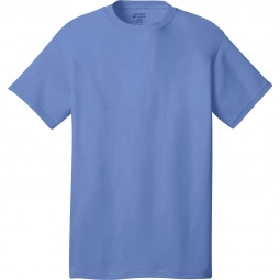Carolina Blue Port & Company Budget Custom T-Shirt - Colors