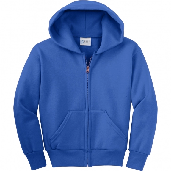 Royal Port & Company Ultimate Full Zip Custom Hooded Sweatshirt