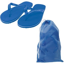 Blue Basic Custom Flip Flops