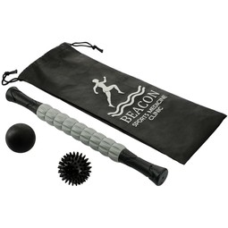 Oasis 3-Piece Massage and Recovery Branded Kit w/ Custom Bag