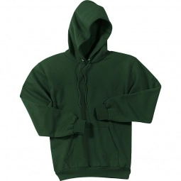 Dark Green Port & Company Custom Hooded Sweatshirt - Colors