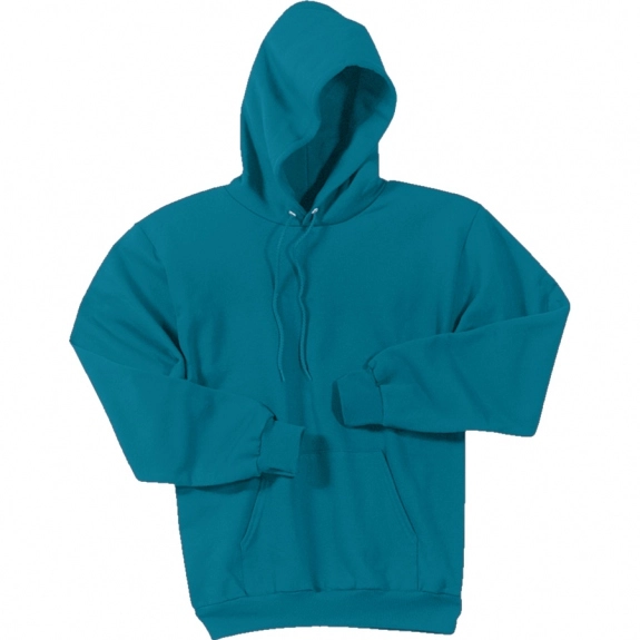 Teal Port & Company Custom Hooded Sweatshirt - Colors