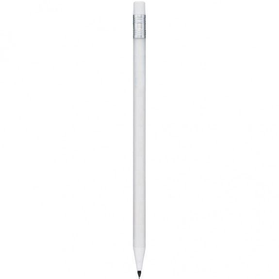 White Stay Sharp Promo Mechanical Pencil
