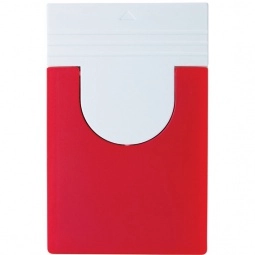 red Promotional Cell Phone Holder w/ Microfiber Cloth