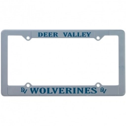4-Hole Custom License Plate Frame