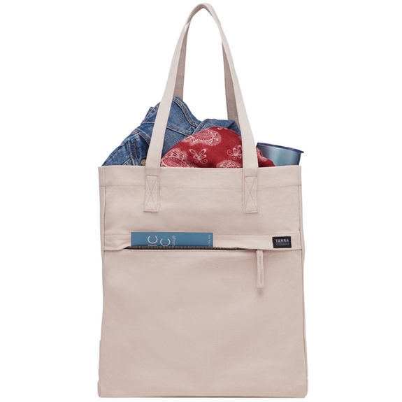 Front - Terra Thread Fairtrade Promotional Executive Work Tote