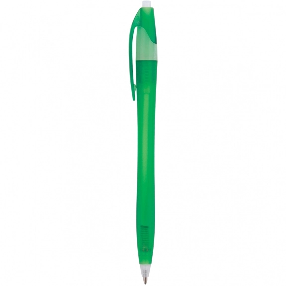 Green Translucent Colored Javelin Custom Pen