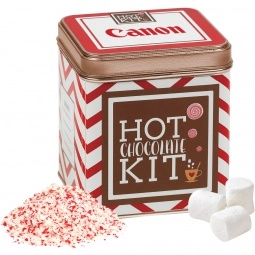 Full Color Hot Chocolate Custom Gift Set Tin