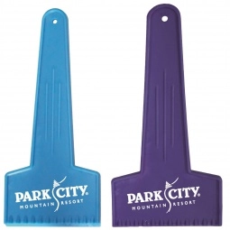 Blue to Purple Color Changing Promotional Ice Scrapers