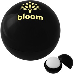 Black - Vanilla Flavored Custom Lip Moisturizer Ball