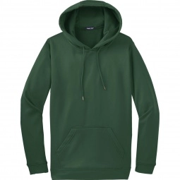 Forest Green Sport-Tek Sport-Wick Fleece Hooded Custom Pullover