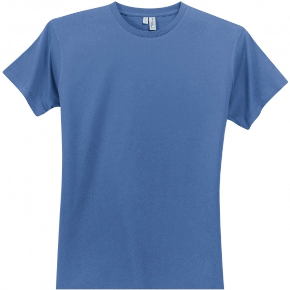 Maritime Blue District Made Perfect Weight Custom T-Shirt - Men's