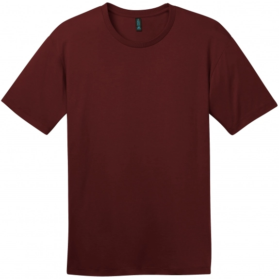 Heathered Loganberry District Made Custom T-Shirt - Men's