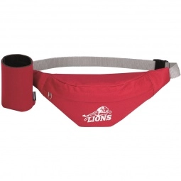Red - KOOZIE&#174; Party Can Cooler Custom Fanny Pack