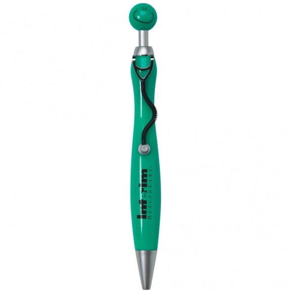 Green Swanky Stethoscope Promotional Pen