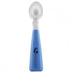 Blue w/clear spoon tip Baby Promotional Spoon