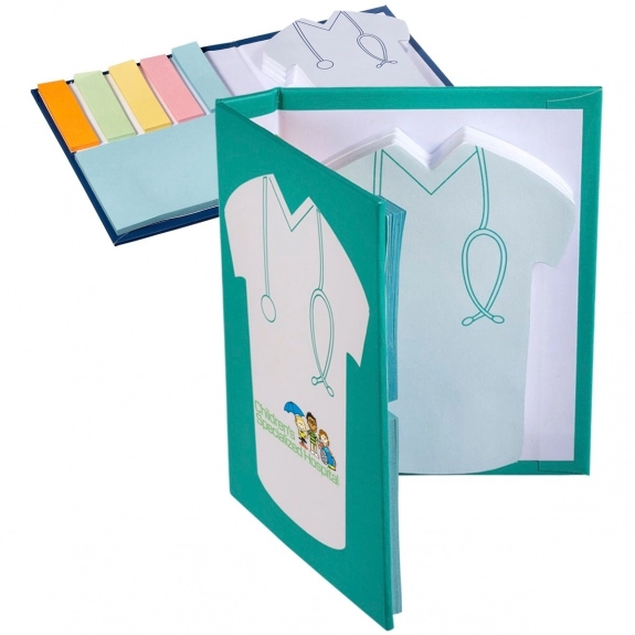 Hard Cover Medical Scrub Design Custom Sticky Notes Book
