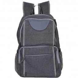 Grey Canvas Custom Backpacks 