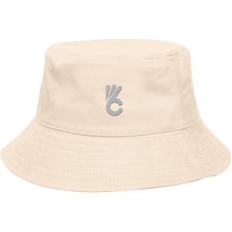 Beige - Cotton Twill Custom Bucket Hat