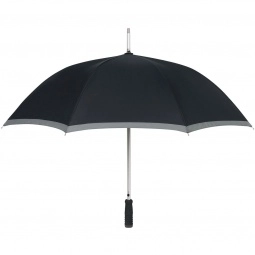 Black/Grey Two-Tone Edge Automatic Custom Umbrella