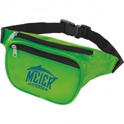 Promotional Neon Custom Fanny Pack - 7.13"w x 5.5"h with Logo
