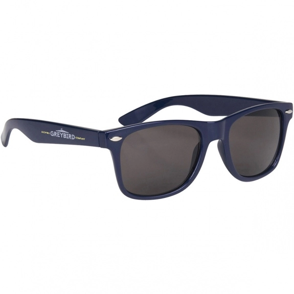 Navy Fashion Colored Promotional Sunglasses