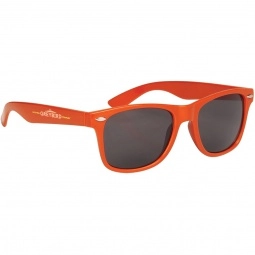 Orange Fashion Colored Promotional Sunglasses